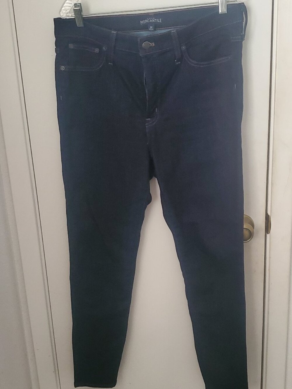 J. Crew Mercantile Slim Straight Jeans Women's Size 32
